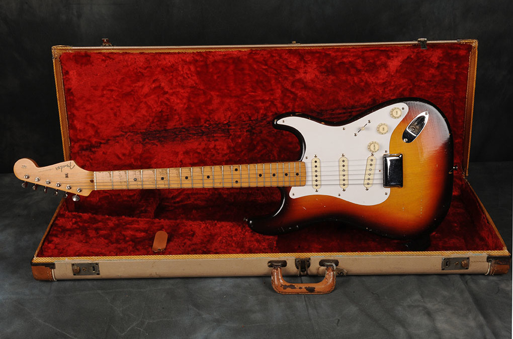 1958 Fender Stratocaster Sunburst no-tremolo