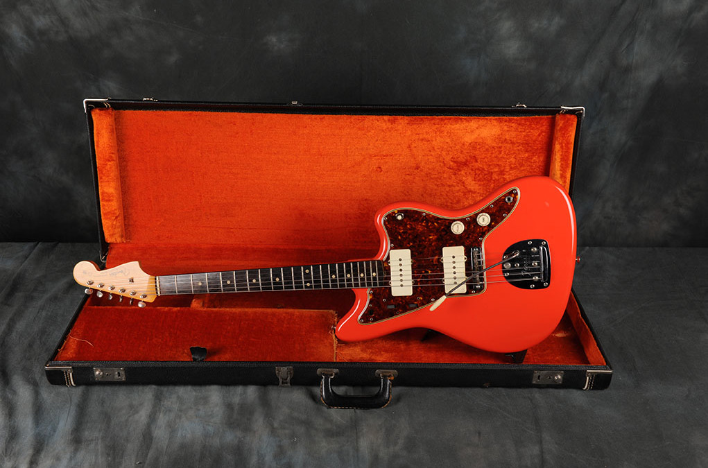 1962 Fender Jazzmaster Fiesta Red Refinished