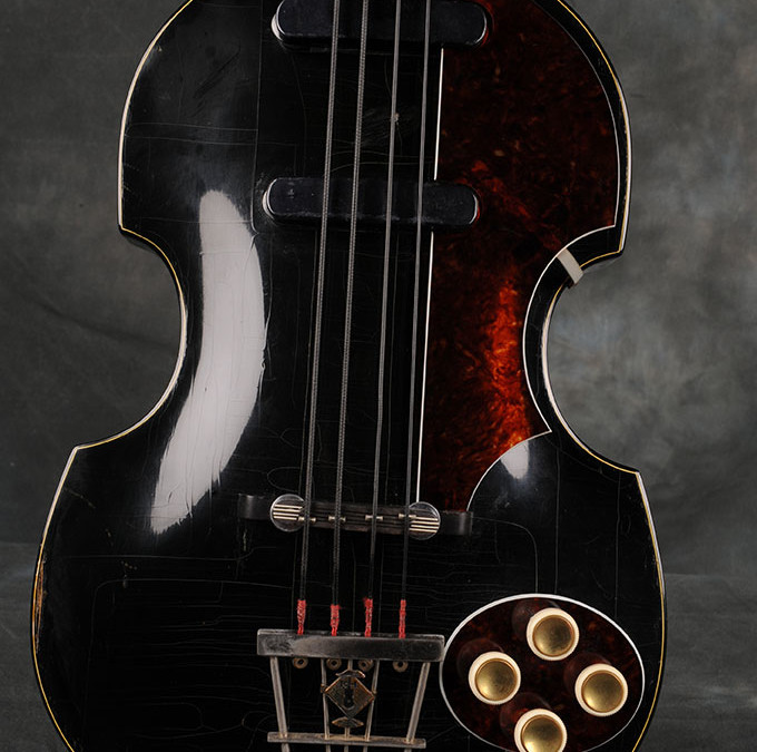 1956 Hofner Violin Bass Black