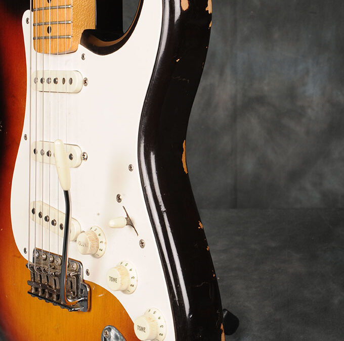 Fender Stratocaster 1959 Sunburst 1 (6)