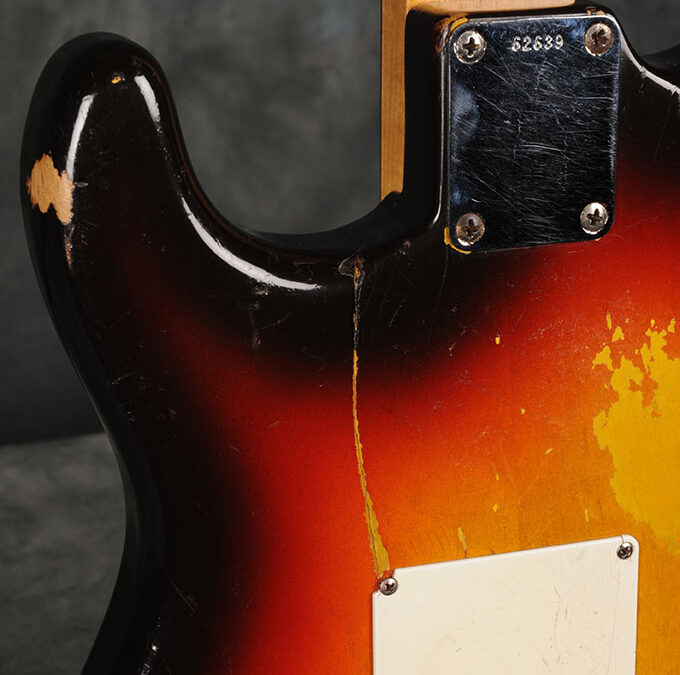 Fender Stratocaster 1961 Sunburst (7)