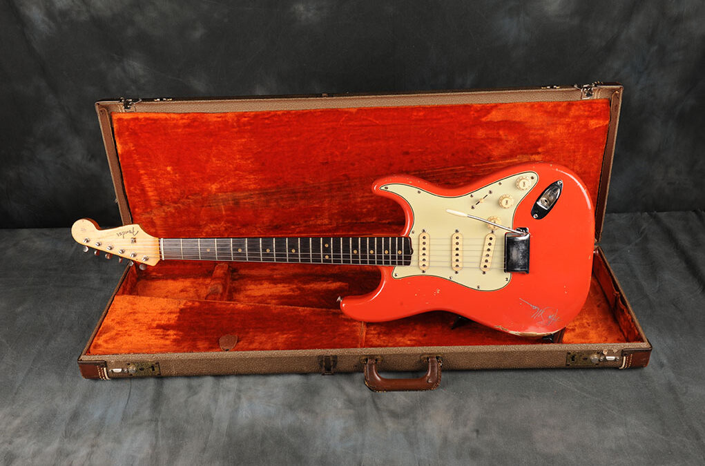 Fender Stratocaster 1963 Dakota Red Hank Marvin