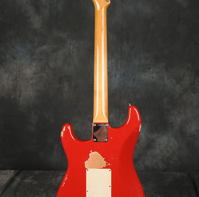 Fender Stratocaster 1963 Dakota red (6)