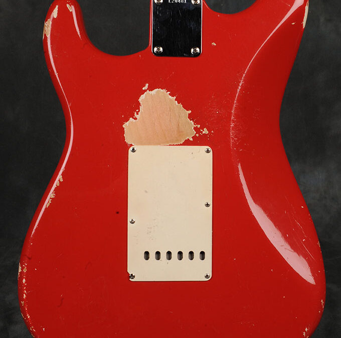 Fender Stratocaster 1963 Dakota red (7)