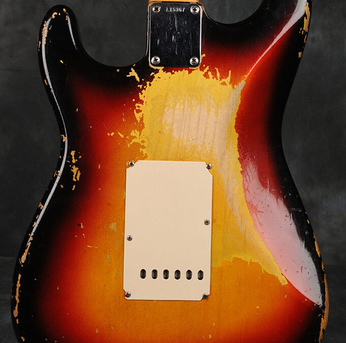 Fender Stratocaster 1963 Sunburst 4 (8)
