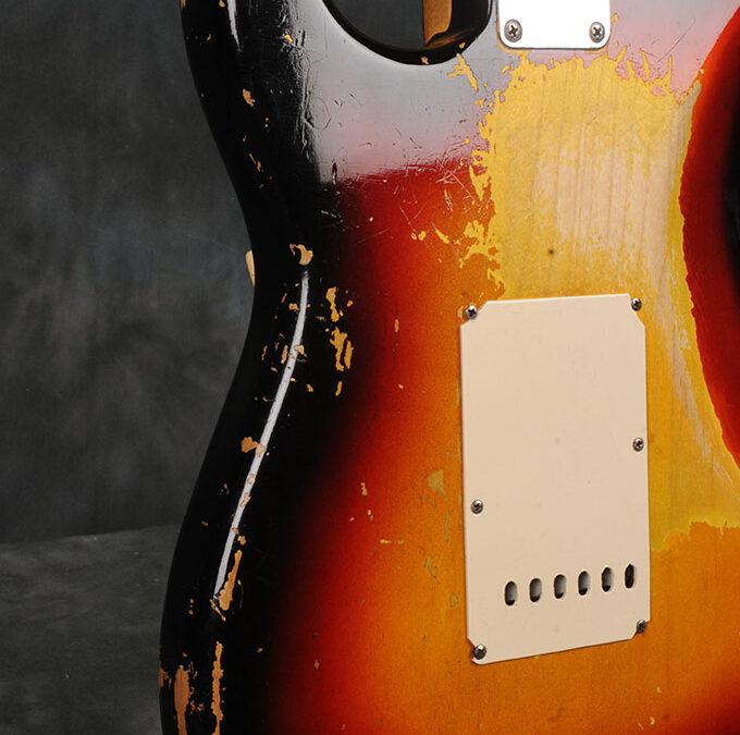 Fender Stratocaster 1963 Sunburst 4 (9)