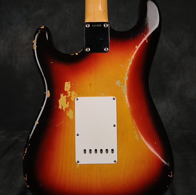 Fender Stratocaster 1964 Sunburst 2 (6)