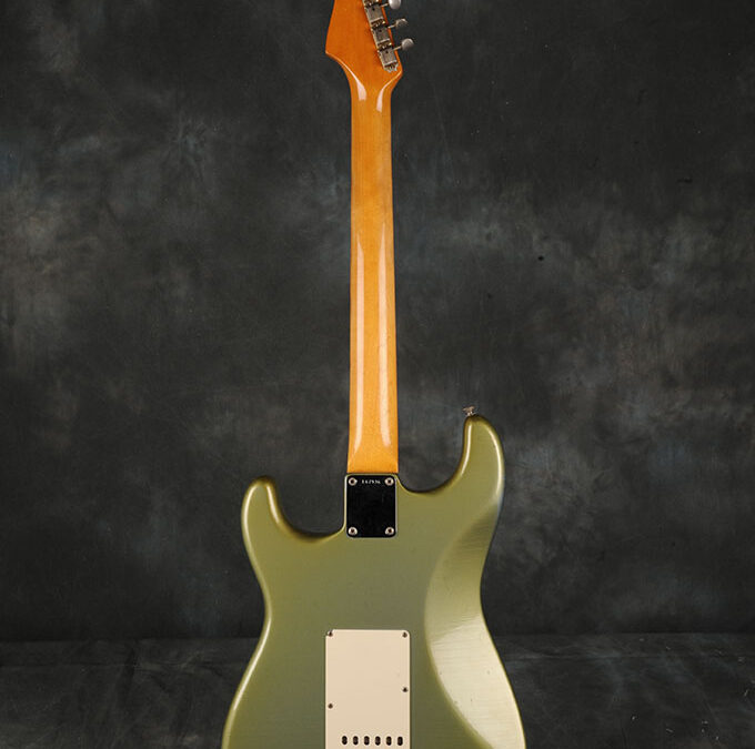 Fender Stratocaster 1965 Green (3)