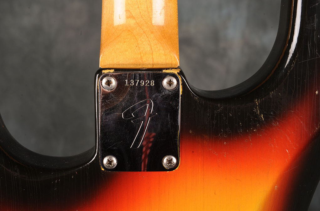 Fender Stratocaster 1966 Sunburst 5 (6)