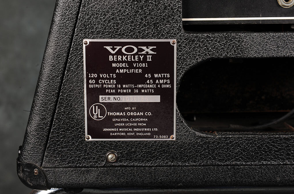 Vox amp Berkeley II (14)